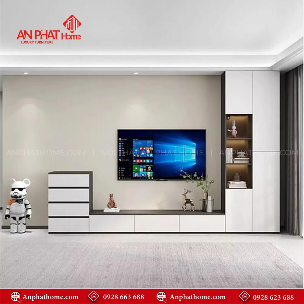 Tủ Tivi Phòng Khách Thiết Kế Hiện Đại T-5372 13 Tủ Tivi Phòng Khách Thiết Kế Hiện Đại T-5372