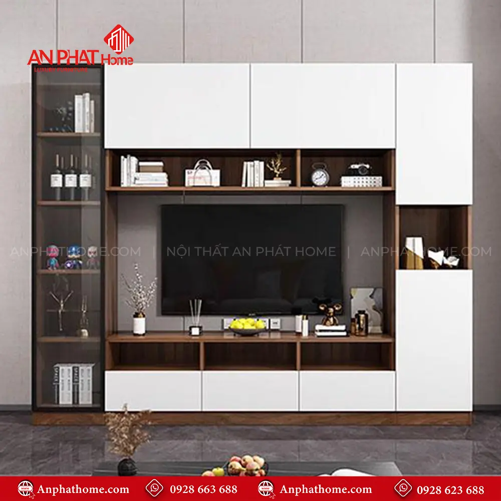 Tủ Tivi Phòng Khách Thiết Kế Sang Trọng T-5363