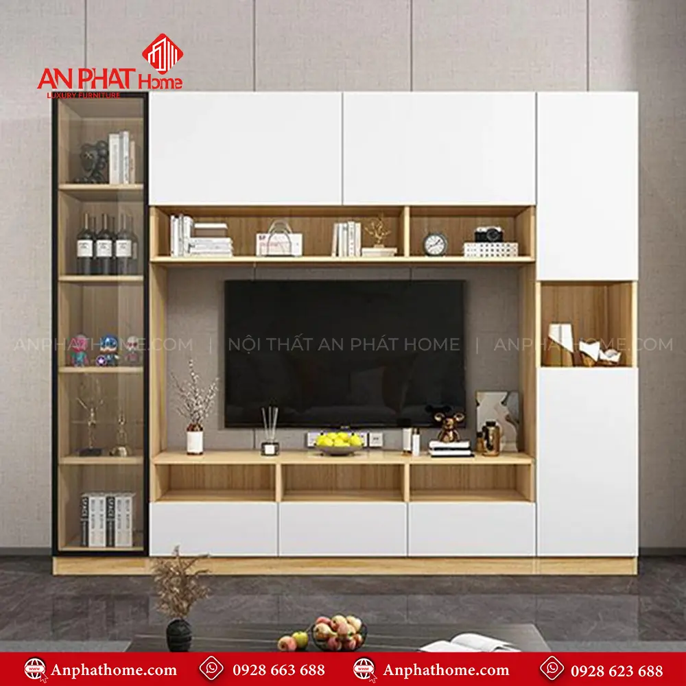 Tủ Tivi Phòng Khách Thiết Kế Sang Trọng T-5363