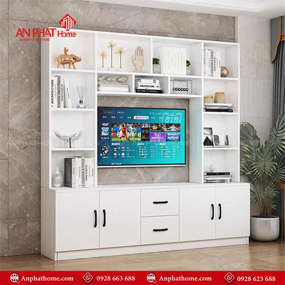 Tủ Tivi Thiết Kế Hiện Đại T-5373 14 Tủ Tivi Thiết Kế Hiện Đại T-5373