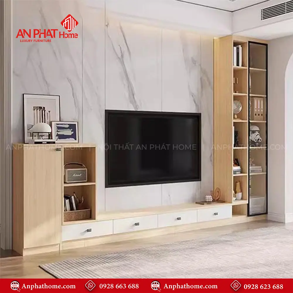 Tủ Tivi Thiết Kế Hiện Đại T-5378 7 Tủ Tivi Thiết Kế Hiện Đại T-5378