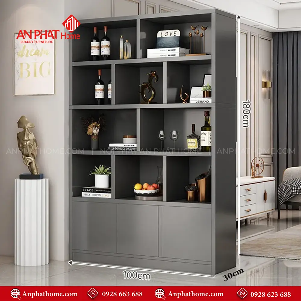 Tủ Trang Trí Đa Năng Ngăn Phòng T-5309