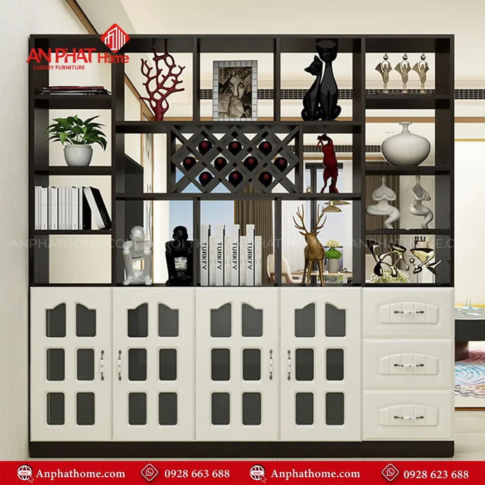 Tủ Trang trí Kết Hợp Tủ Rượu Ngăn Phòng T-5303 9 Tủ Trang trí Kết Hợp Tủ Rượu Ngăn Phòng T-5303