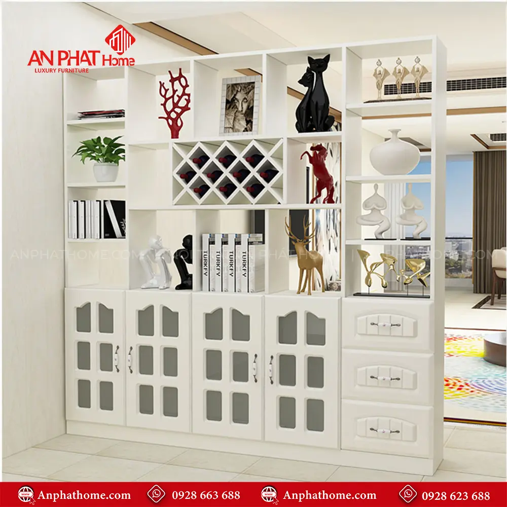 Tủ Trang trí Kết Hợp Tủ Rượu Ngăn Phòng T-5303 8 Tủ Trang trí Kết Hợp Tủ Rượu Ngăn Phòng T-5303